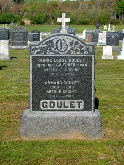 Marie Louise <I>Gauthier</I> Goulet 