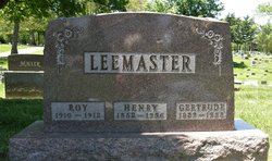 Gertrude <I>Hannah</I> Leemaster 