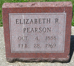 Elizabeth Rebecca <I>Smith</I> Pearson 
