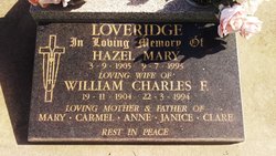 Hazel Mary “Mollie” <I>Maxwell</I> Loveridge 