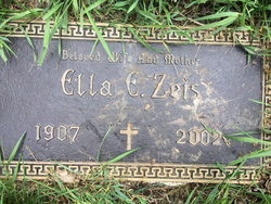 Ella Evelyn <I>Carlson</I> Zeis 