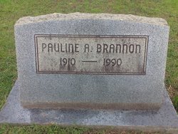 Pauline <I>Alred</I> Brannon 