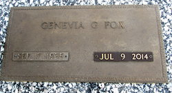 Genevia <I>Gay</I> Fox 