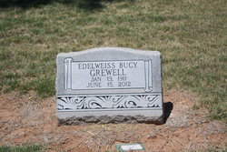 Florence Edelweiss <I>Bucy</I> Grewell 