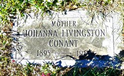Johanna “Anna” <I>Livingston</I> Conant 