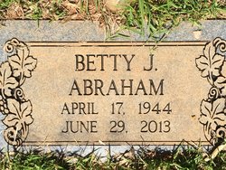 Betty Jean Abraham 