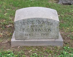 Minnie <I>Righter</I> Johnston 
