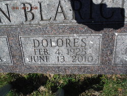 Dolores Leota <I>Stevens</I> Van Blaricum 