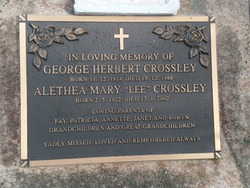 Alethea Mary Crossley 