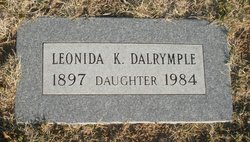 Leonida <I>Kennedy</I> Dalrymple 