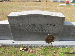 Virginia Randolph <I>Wardlaw</I> Adamson 