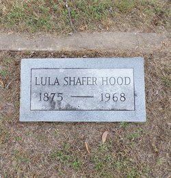 Lula <I>Shafer</I> Hood 