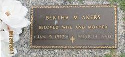 Bertha <I>Bratton</I> Akers 