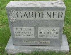 Peter H Gardner 