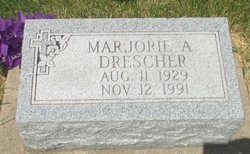Marjorie Ann “Marge” <I>Rutledge</I> Drescher 