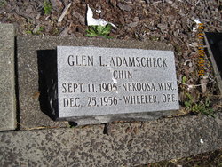 Glenn L “Chin” Adamscheck 