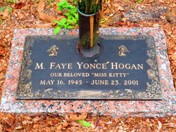 Martha Faye “Miss Kitty” <I>Yonce</I> Hogan 