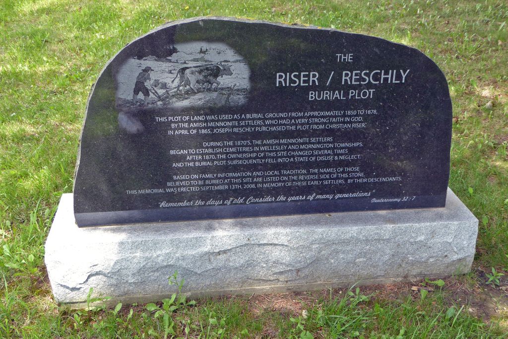 Riser Reschly Burial Plot