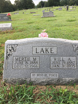 Mertie Mae <I>Hendrix</I> Lake 