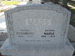 Maria <I>Leier</I> Mass 