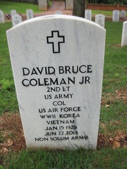 Col David Bruce Coleman Jr.