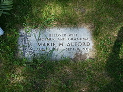 Marie M. <I>DiSalvo</I> Alford 