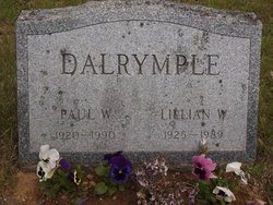 Lillian Emily <I>Wood</I> Dalrymple 