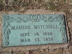 Maude Edna “Maudie” <I>Rhine</I> Mitchell 
