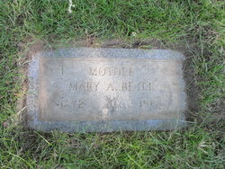 Mary Amelia <I>Bell</I> Beyer 