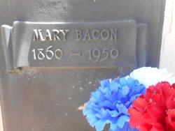 Mary <I>Bradley</I> Bacon 