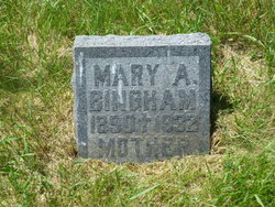 Mary Ann <I>Haas</I> Bingham 