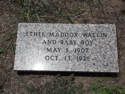 Vera Ethel <I>Maddox</I> Wallin 