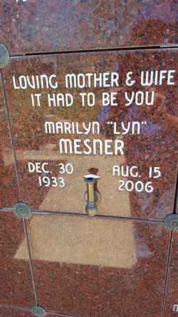 Marilyn “Lyn” Mesner 