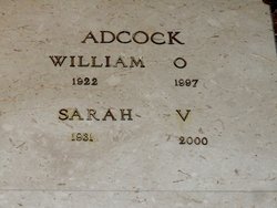 Sarah V Adcock 