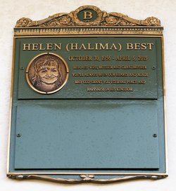 Helen <I>Halima</I> Best 