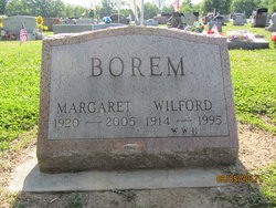 Margaret Elizabeth <I>Hornaday</I> Borem 