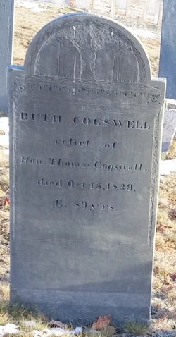 Ruth <I>Badger</I> Cogswell 