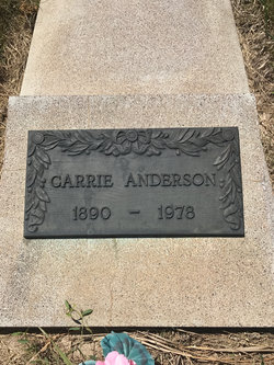 Carrie <I>Hogstrom</I> Anderson 