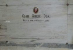 Elsa Marie <I>Lombardi</I> Duri 