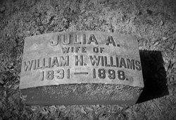 Julia A. <I>Freeland</I> Williams 