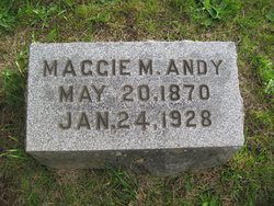 Margaret May “Maggie” <I>Fenstermaker</I> Andy 