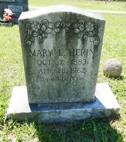Mary Lucy <I>Carreker</I> Herin 