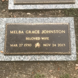 Melba Grace <I>Sims</I> Johnston 