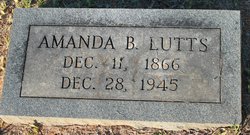 Amanda B “Mandy” <I>Hill</I> Lutts 