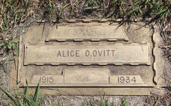 Alice Opal Ovitt 