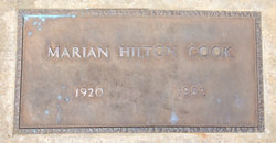 Marian Alma <I>Hilton</I> Cook 
