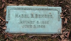 Mabel Blanche <I>Ness</I> Bender 