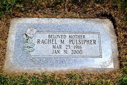 Rachel Mae <I>Pulsipher</I> Holm 