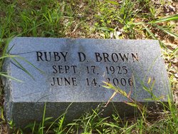 Ruby D. Brown 