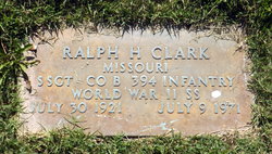 SGT Ralph H Clark 